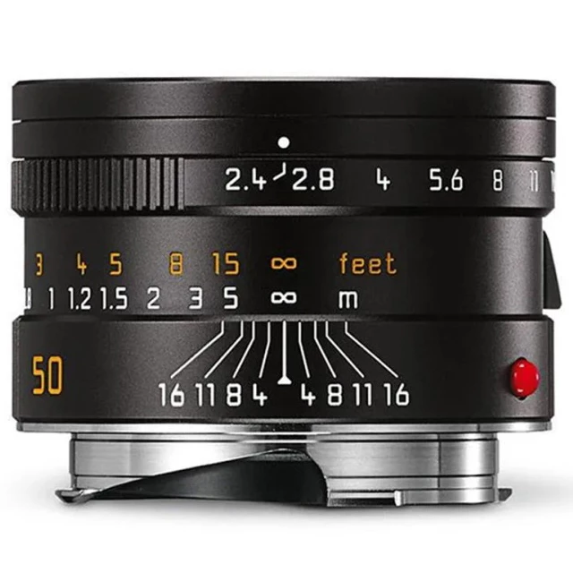 Leica Summarit-M 50mm f2.4 Lens (Black) 11680